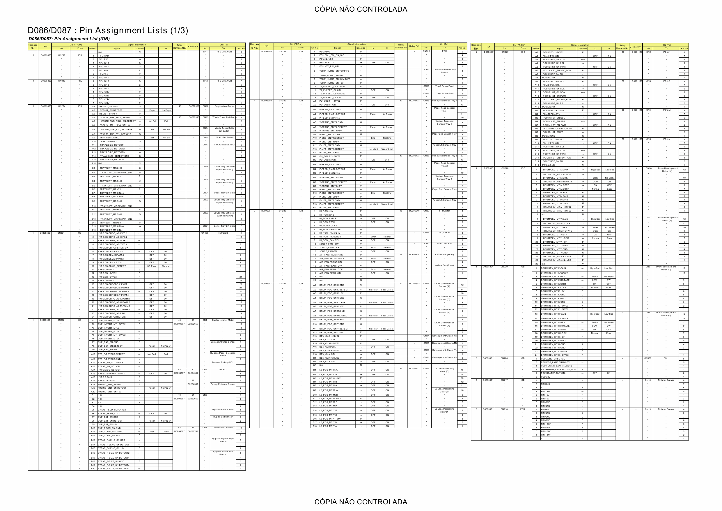 RICOH Aficio MP-C3001 C3501 D086 D087 Circuit Diagram-5